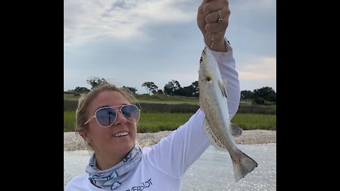 Coastal Georgia Red Drum boated by Alexa