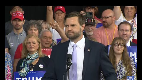 JD Vance campaigns in Raleigh, NC