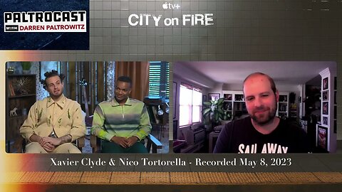 Xavier Clyde & Nico Tortorella On Apple TV+ Series "City On Fire" & More