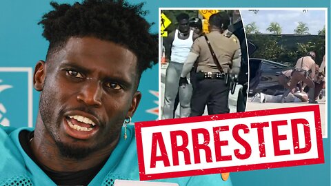 Tyreek Hill ARRESTED Before Miami Dolphins Game!? | Viral Video Of WR In Handcuffs!