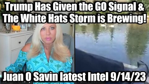 Juan O' Savin - Trump Has Given the GO Signal And The White Hats Storm is Brewing