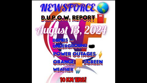 NEWSFORCE 🌎 D.U.P.O.W REPORT! 📕