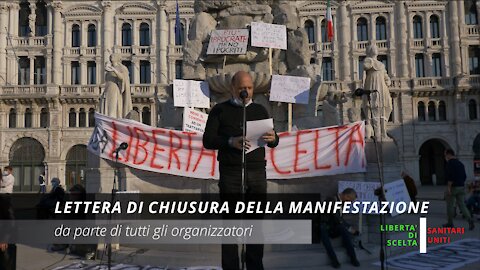 25.04.2021 - Trieste. Lettera di chiusura.