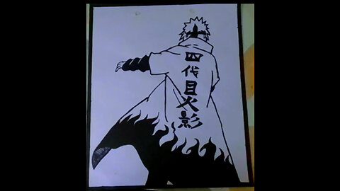 Hokage, fourth hokage and manga anime #1264541 #shortvideo #drowing #anime #hokage #pencildrawing