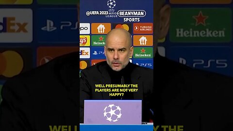 'Handball WAS checked! Referee said no is no" | Pep Guardiola