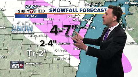 Michael Fish's NBC26 weather forecast