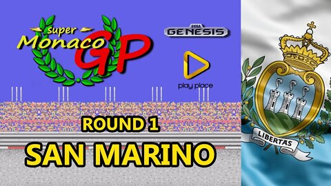 Super Monaco GP - Sega Genesis / Round 1 - San Marino GP - Team Minarae