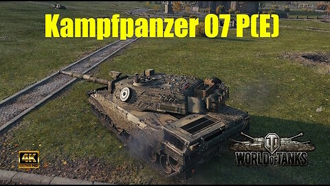 Kampfpanzer 07 P(E) 10K Damage, 10 Kills in World of Tanks