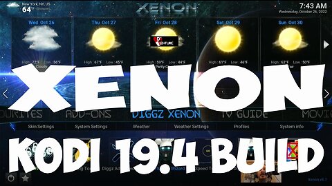 Kodi Builds - XENON - Chefs Wizard