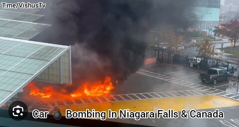 Car 💣 Bombing In Niagara Falls & 🇨🇦 Canada... #VishusTv 📺