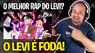 REACT ESSE É O MELHOR RAP DO LEVI | RapZueira: 33 | Byakuran