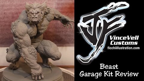 Beast X-Men Garage Kit Statue Review