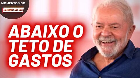 Lula afirma que derrubará teto de gastos em encontro | Momentos