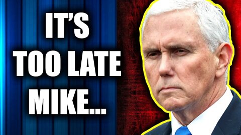 JUST IN: Mike Pence FINALLY Confesses The Truth...