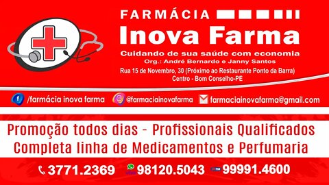 🛰 INAUGURAÇÃO DA FARMÁCIA INOVA FARMA - BOM CONSELHO - PE