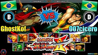 Samurai Shodown II (GhostKof Vs. 007cicero) [Brazil Vs. Brazil]