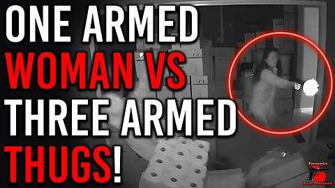 These Three-Armed Thugs Never Thought This Woman Would Fight Back!