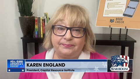 Karen England Discusses Republicans Allowing Pornographic Material To Stay In Schools