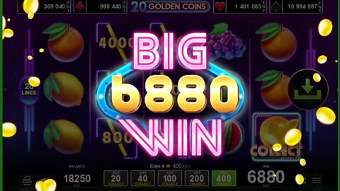 20 GOLDEN COINS EXTRA BIG WIN EGT