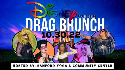 Live Buffaloman11©️: Disney Themed Drag Brunch all ages from Sanford NC