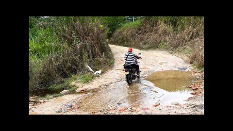 FLGC - Motorbike return trip treacherous terrain