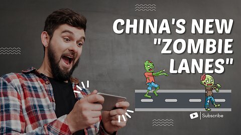 China's "ZOMBIE LANES" for Pedestrians Addicted to Their Phones | It Has Come To THIS