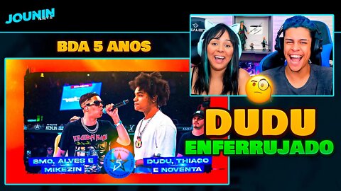 BDA 5 ANOS | MIKEZIN, ALVES E BMO X DUDU, THIAGO E NOVENTA | [React em Casal] 🔥