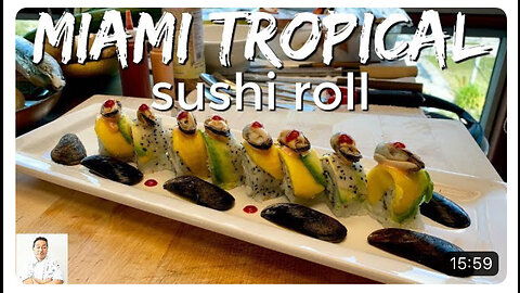 Tropical Sushi Roll