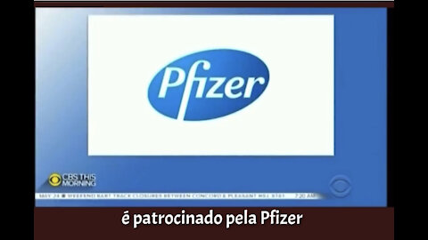 Alguns dos principais programas de notícias da TV americana patrocinados pela Pf¡zer