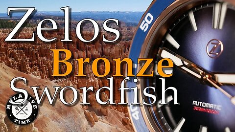 What's Black & Blue, & Bronze all over? Zelos Bronze Swordfish Review Cobolt Blue Edition