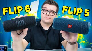 JBL FLIP 6 vs FLIP 5 | QUAL VOCÊ DEVE COMPRAR!? Comparativo Completo