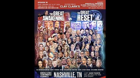 ReAwaken | Ep. 470 Day 1a ReAwaken America Mike Flynn, Clay Clark etc. Nashville , TN 01-20-2023