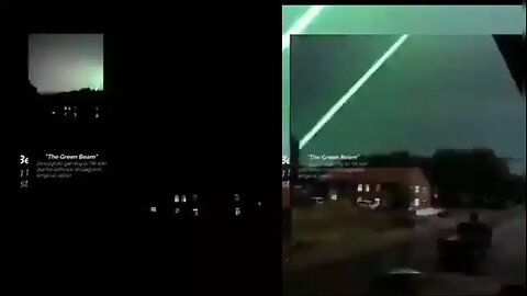 Mysterious Green Laser Spotted in Texas During a “Storm”