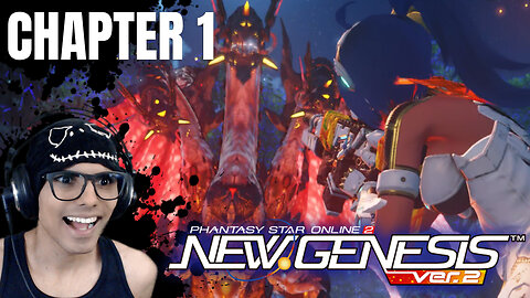 4) Phantasy Star Online 2: New Genesis - Chapter 1 Pt.3 Playthrough Gameplay