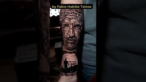 Stunning work by Fabio Habibe Tattoo #shorts #tattoos #inked #youtubeshorts