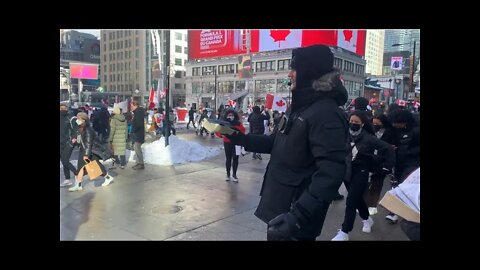 Street preaching Toronto - The wages of Sin is death