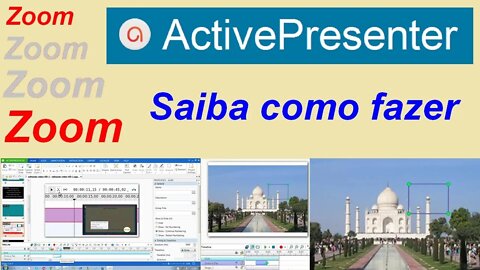 Como aplicar efeitos Zoom e spot light no Editor de vídeos ActivePresenter