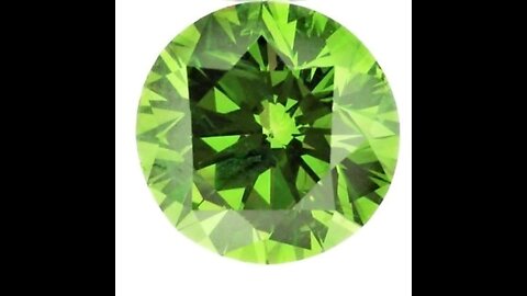 Green Diamond Round Cut 2mm Micro Sized