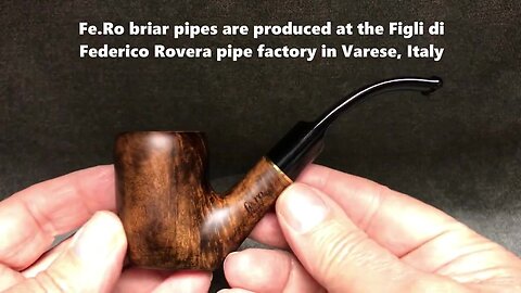 NEW Walnut Matte Smooth Fe.Ro Pipes at MilanTobacco.com