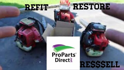 REFITTING RESTORING REPAIRING REDMAX EBZ7500 BACK PACK BLOWERS FOR PROFIT THANKS PROPARTSDIRECT