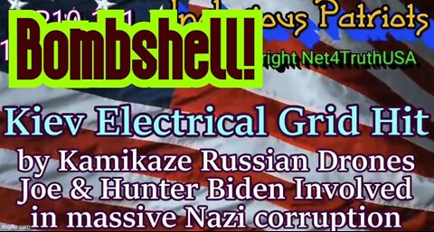 Kiev Electrical Grid Hit by Kamikaze Russian Drones Joe and Hunter Biden Involved