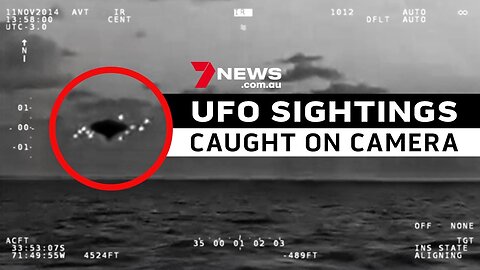 UFO SIGHTINGS CAUGHT ON CAMERA | A compilation of the internet's most divisive videos