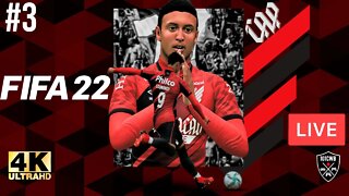 LIVE FIFA 22 MODO CARREIRA ATHLETICO PARANAENSE AO VIVO 4K 60fps #fifa #fifa22 #athleticopr