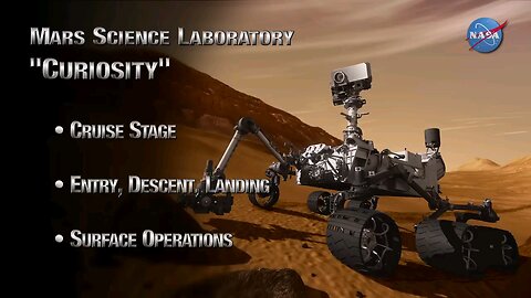 Mars Science Laboratory Curiosity Rover Animation