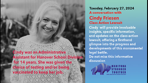 February 27, 2024 MST Zoom Meeting: Cindy Friesen