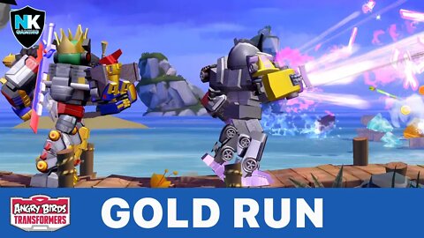 Angry Birds Transformers - Gold Run - Volcanicus