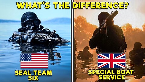 How Does Britain's “SEAL Team 6” Compare to the REAL SEAL Team 6?