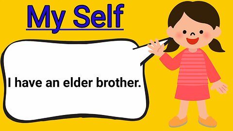 how to introduce yourself in kindergarten | myself | essay on myself in english for kindergarten