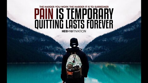 PAIN IS NOT PERMANENT - Motivational Video (Powerful Speech)