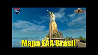 Euro Truck Simulator 2 Mapa EAA